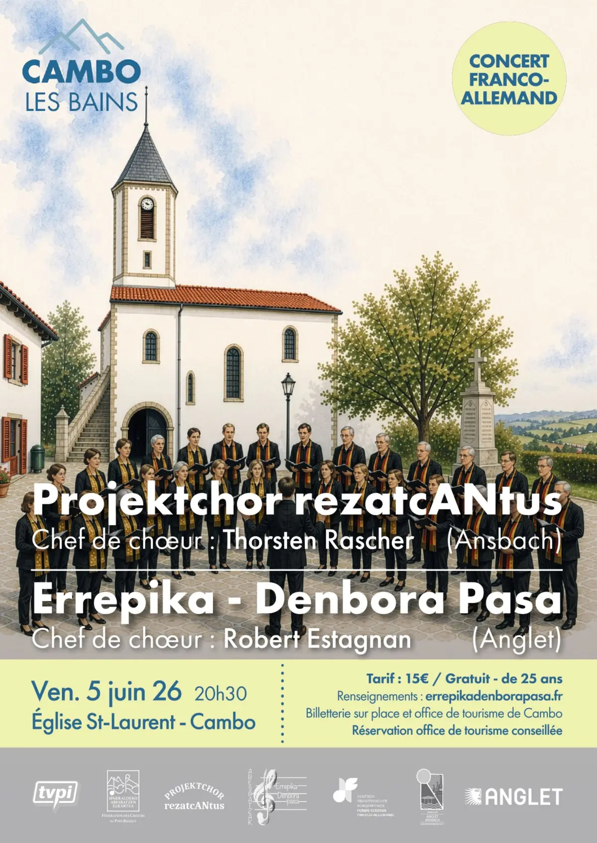 Concert Franco Allemand - Errepika Denbora Pasa