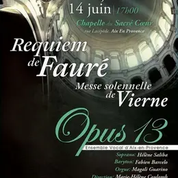 Concert : Gabriel Fauré et Louis Vierne