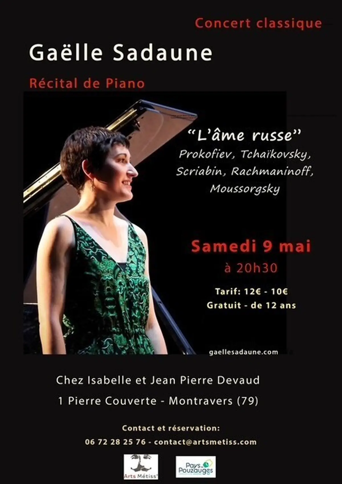 Concert - Gaëlle Sadaune