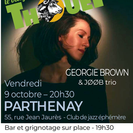 Concert - Georgie Brown & JOOB trio
