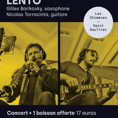 Concert Gilles Barikosky et Nicolas Torracinta