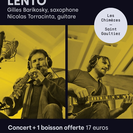 Concert Gilles Barikosky et Nicolas Torracinta