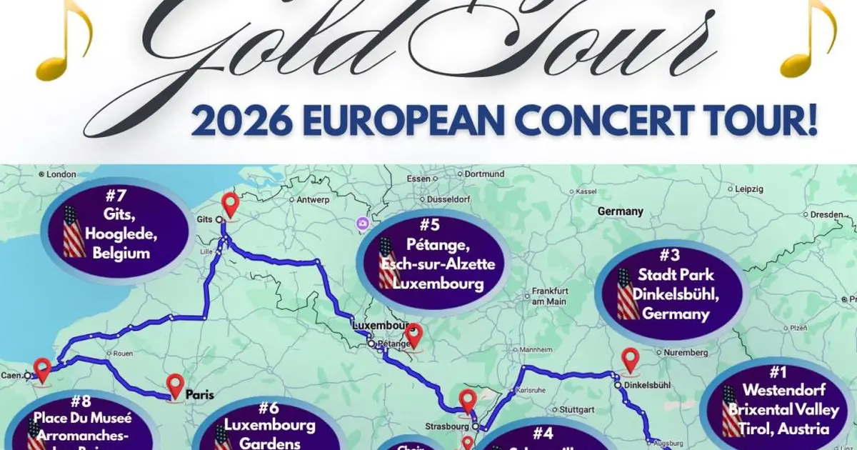 Concert Gold Tour de AMA American Music Abroad