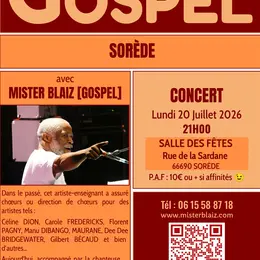 Concert Gospel Avec Mister Blaiz