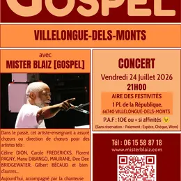 Concert Gospel Avec Mister Blaiz