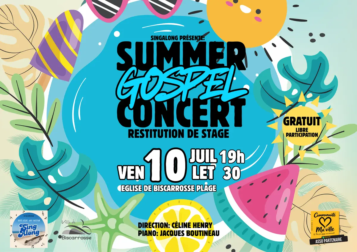 Concert Gospel d'été