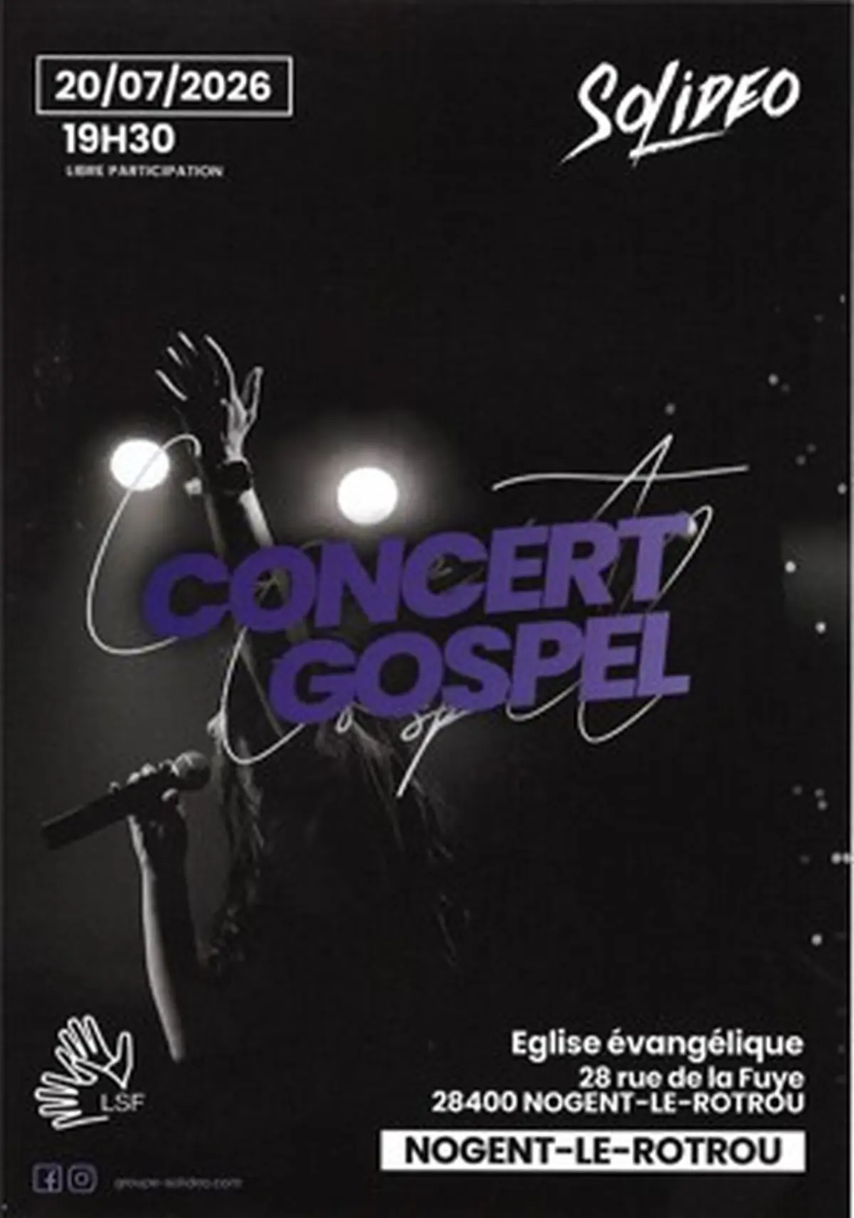 Concert gospel en l'Église