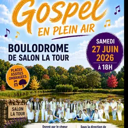 Concert Gospel en plein air