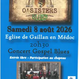 Concert Gospel O'Sisters Blues