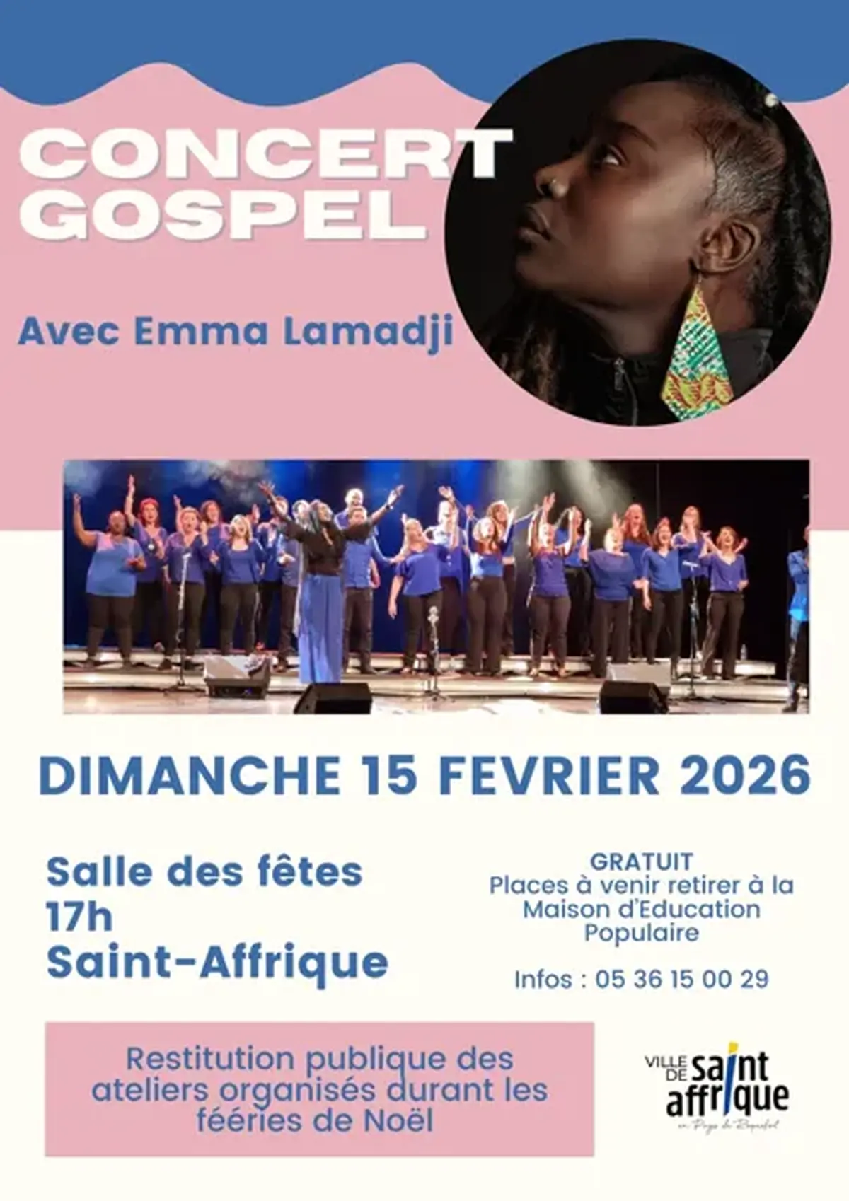 Concert Gospel : Restitution publique