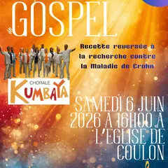 Concert gospel solidaire pour la recherche contre la maladie de crohn à Coulon