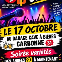 Concert Goutevernisse Music Band Au Garage