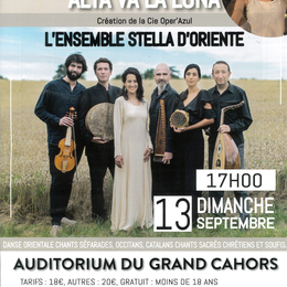 Concert  Graines d'Etoiles : Alta Va La Luna