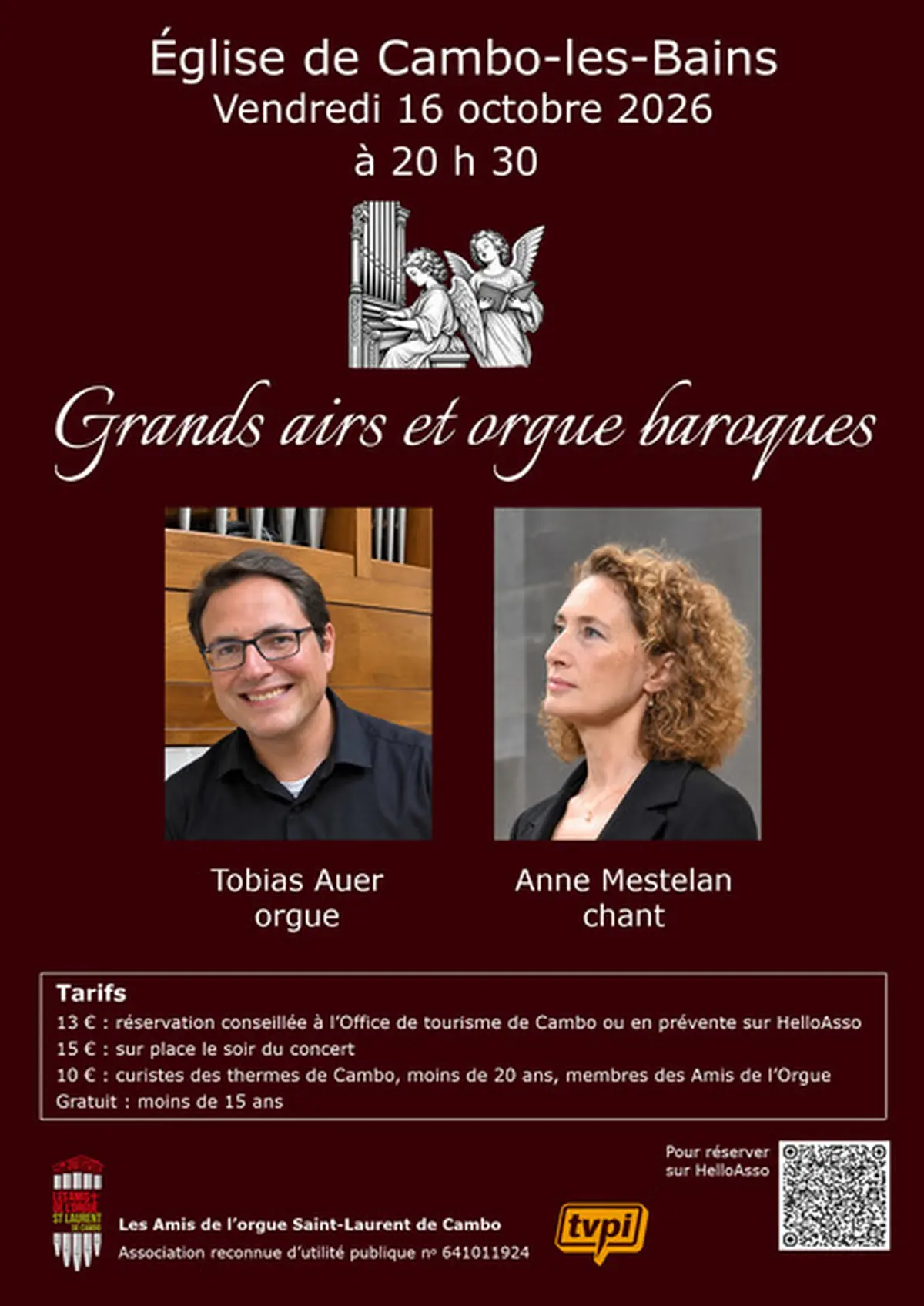 Concert - Grands airs et orgue baroques