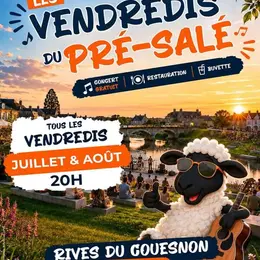 [CONCERT GRATUIT / JUILLET & AOÛT] Les vendredis du Pré-Salé