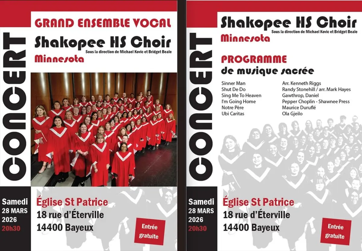 Concert Gratuit Shakopee HS Choir