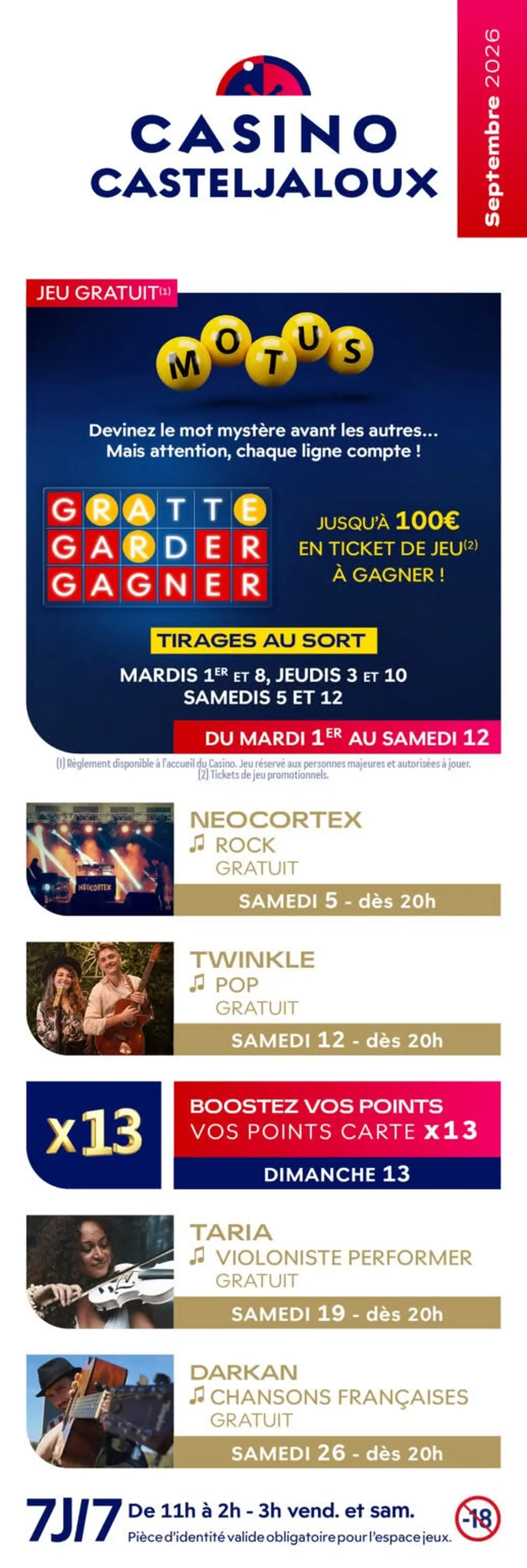 Concert gratuit : Twinkle