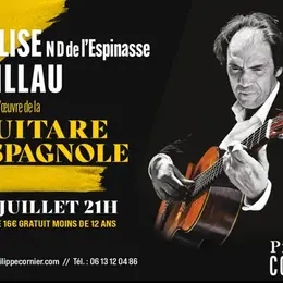 Concert guitare espagnole, Philippe Cornier