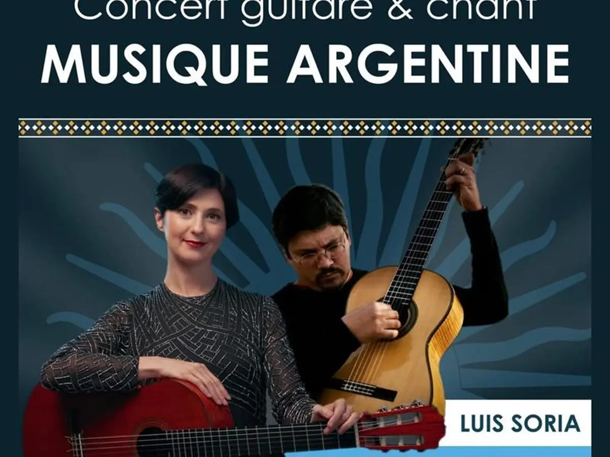 Concert guitare et chant - musique d'Argentine