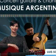 Concert guitare et chant - musique d'Argentine