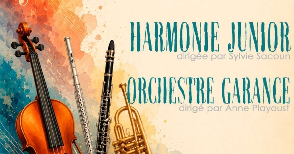 Concert Harmonie junior et orchestre Garance