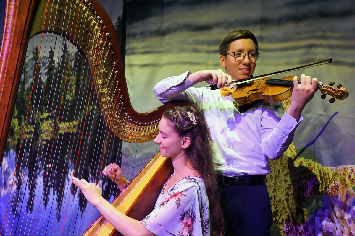 Concert harpe et violon