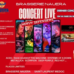 Concert Heavy Defenders à la brasserie Naùera
