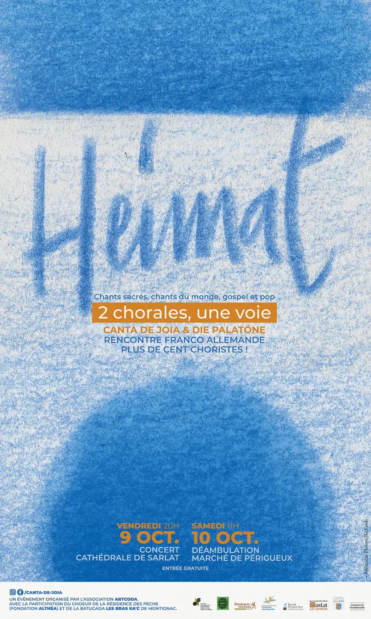 Concert : Heimat - 2 chorales, une voie
