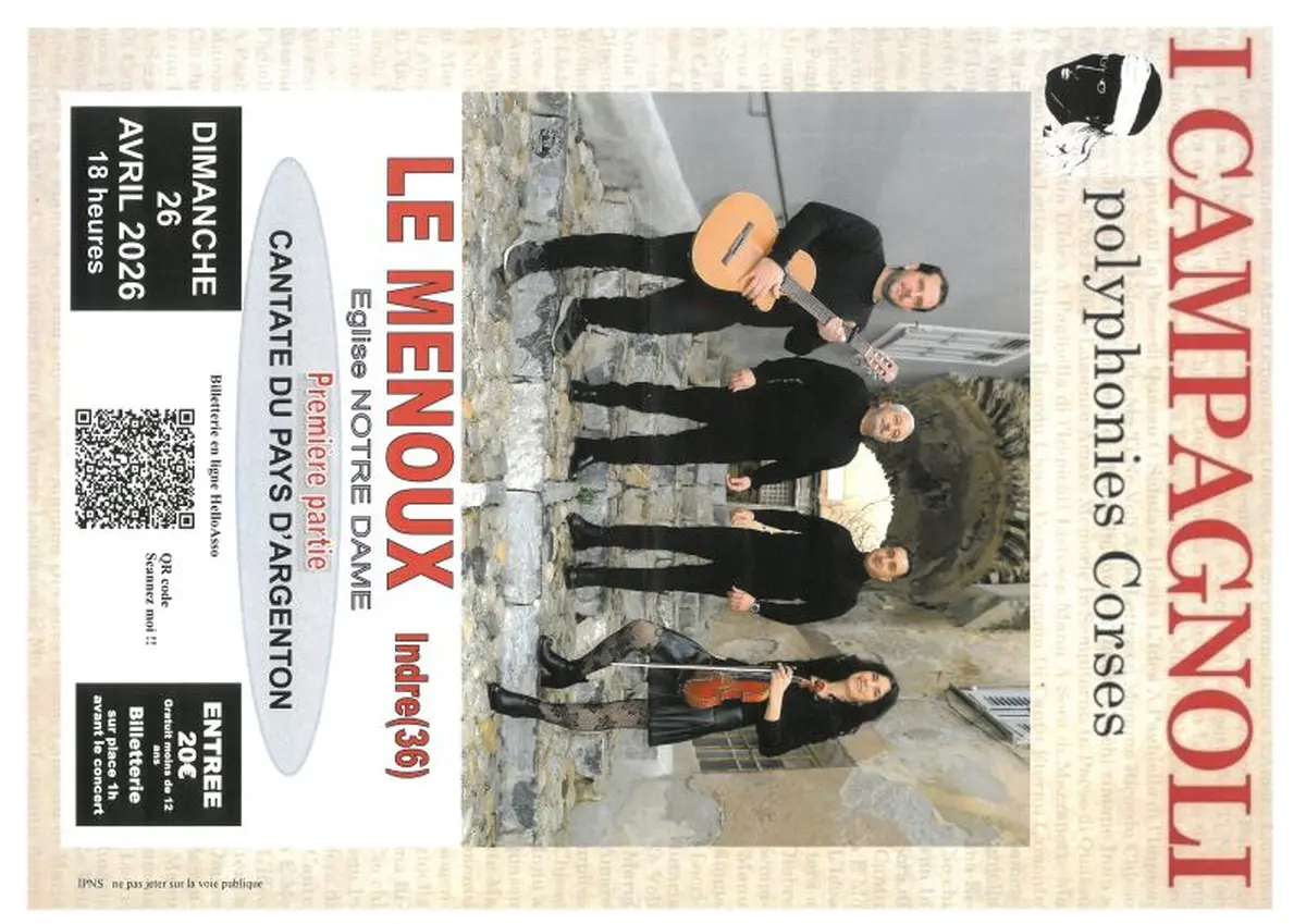 Concert I Campagnoli, polyphonies Corses