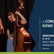 Concert Insolite des élèves des classes de Formation Musicale