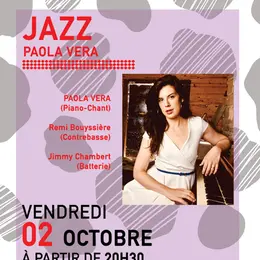 Concert Jazz Avec Paola Vera