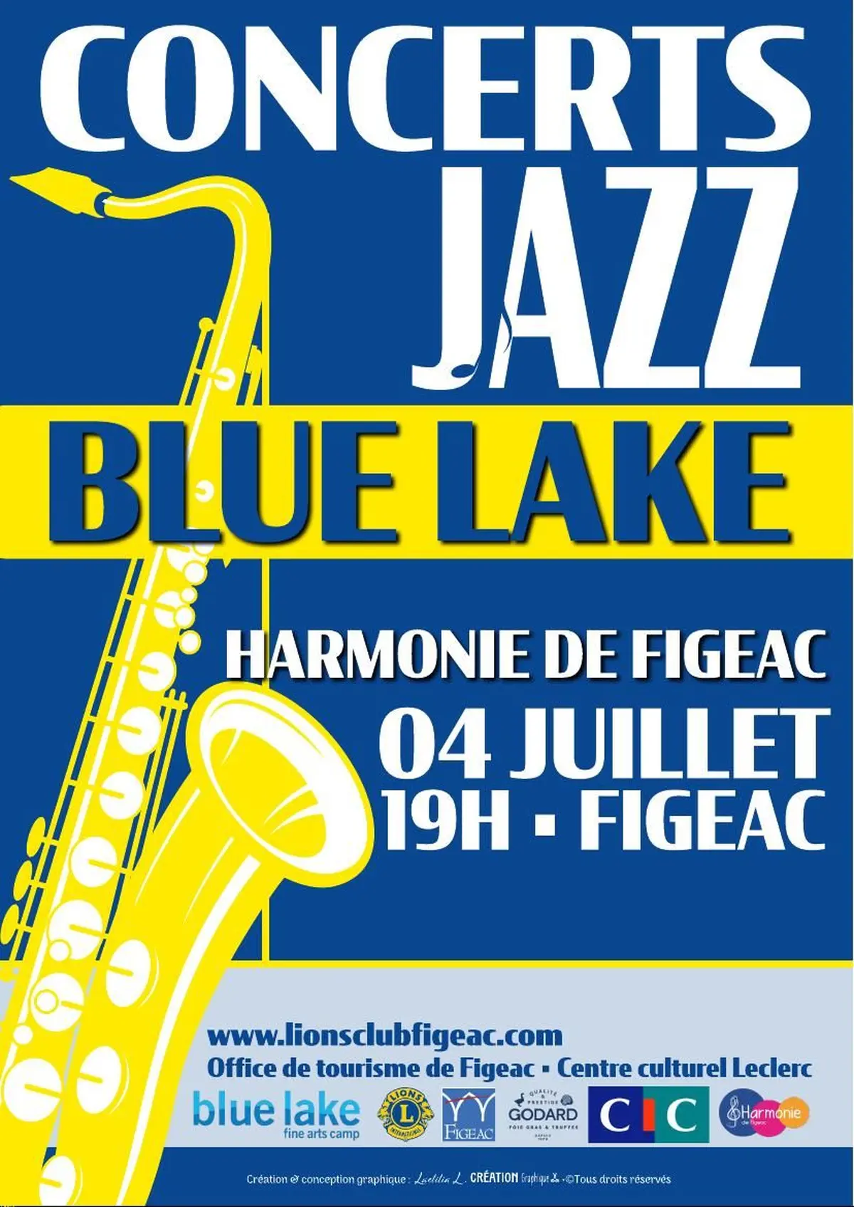 Concert Jazz Blue Lake à Figeac