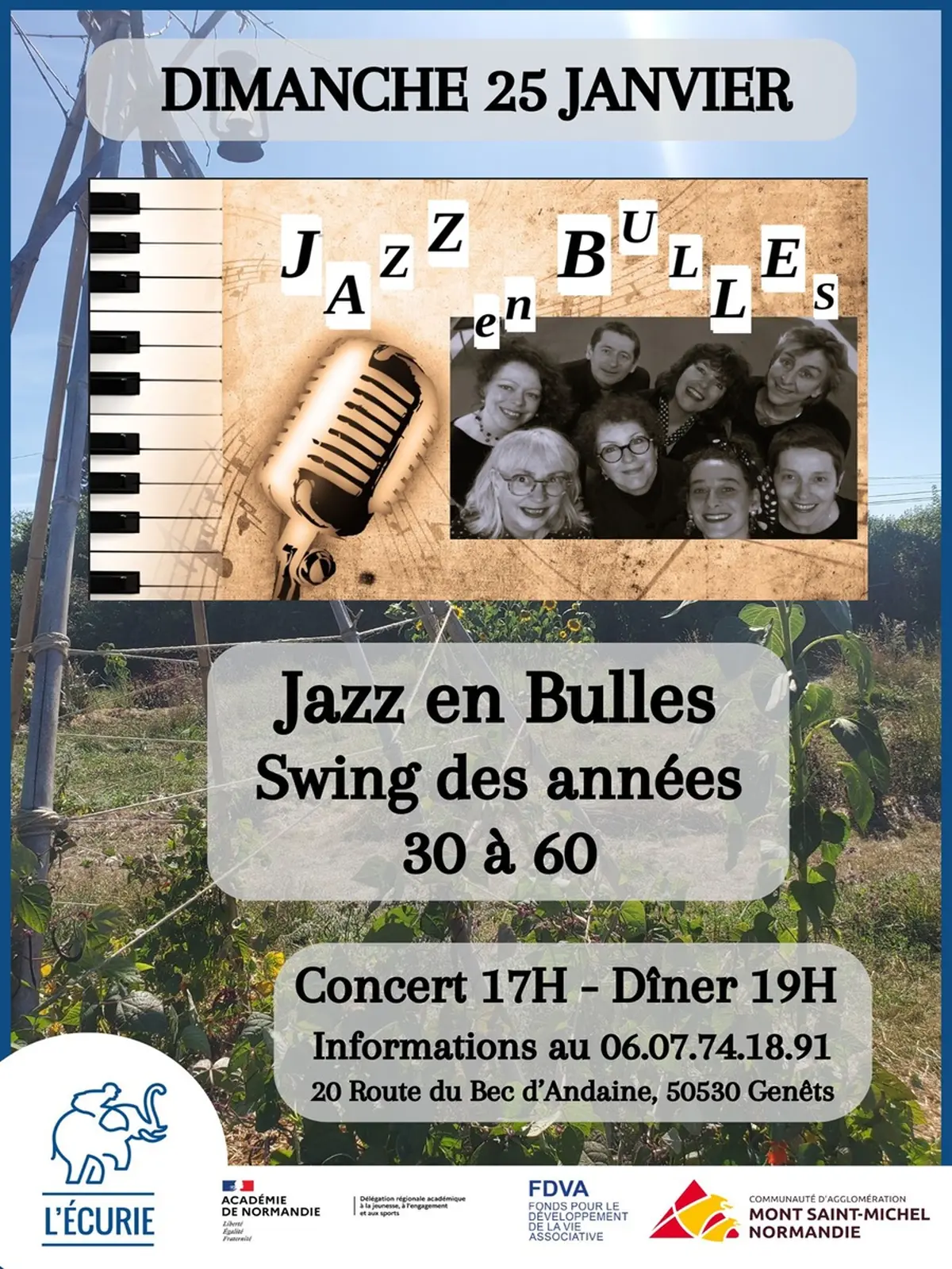 Concert Jazz en Bulles