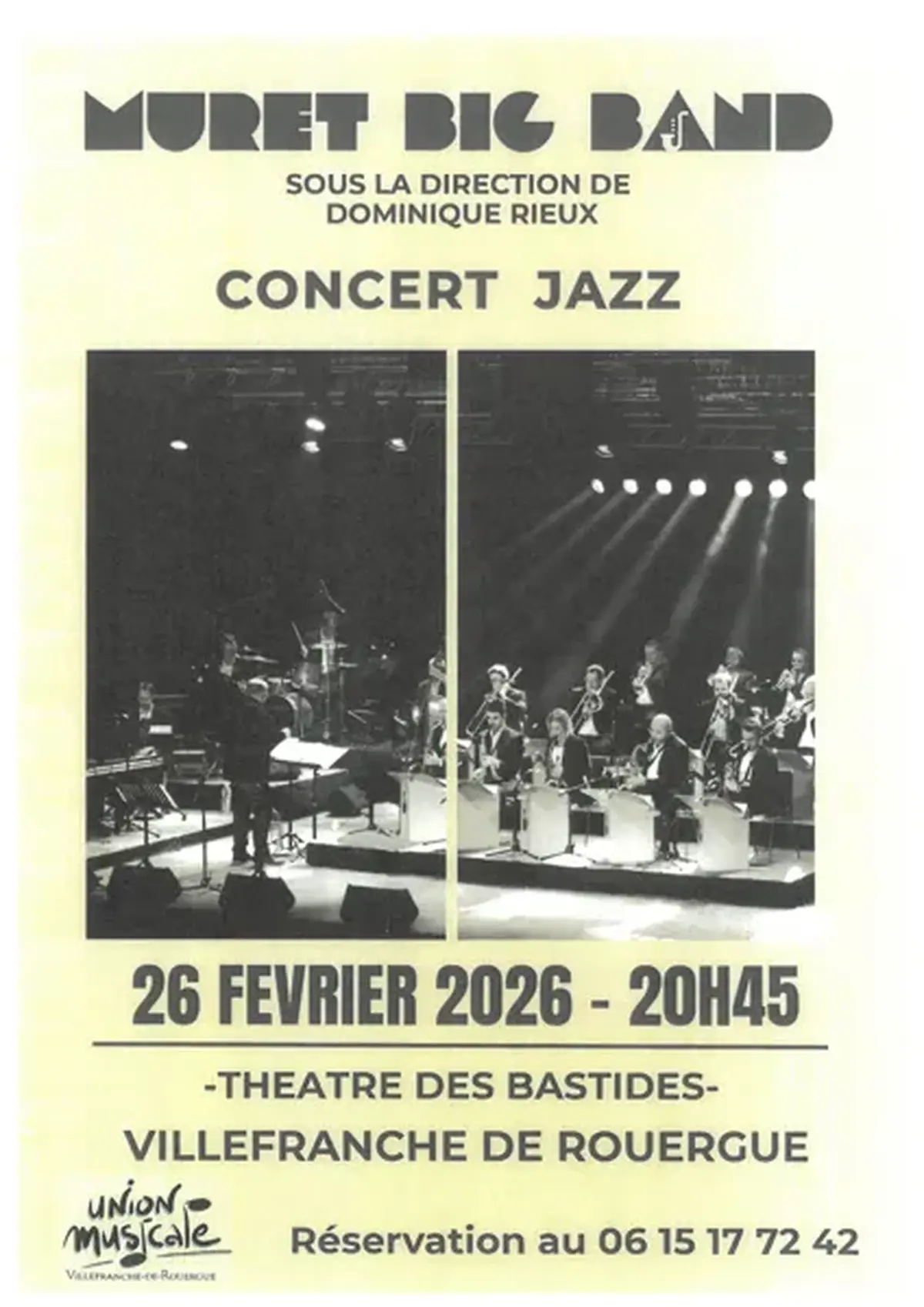 Concert jazz : Muret Big Band