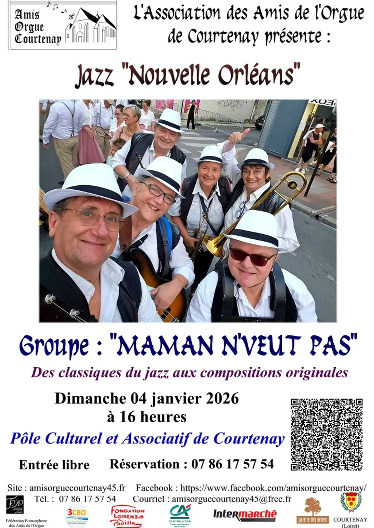 Concert Jazz Nouvelle Orléans