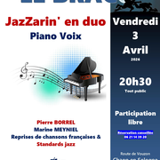 Concert JazZarin' en duo à la Maison du Braconnage de Chaon