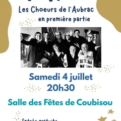 Concert - Jazzy Jazzou et les chœurs de l'Aubrac