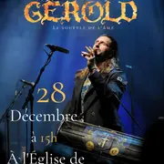 Concert Jean-François Gerold Le Souffle Sacré - Église de Fontvieille