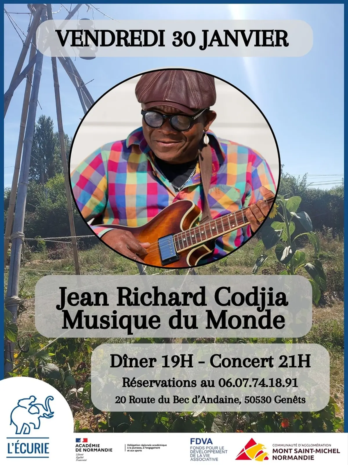 Concert Jean-Richard Codjia