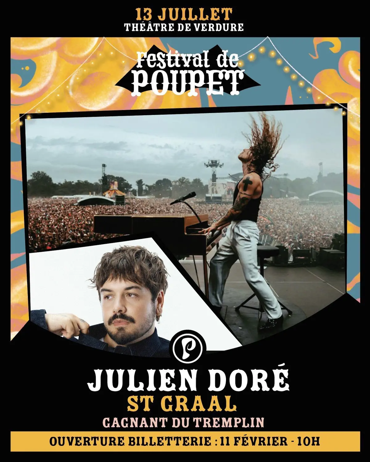 Festival de Poupet 2026 : Julien Doré + St Graal