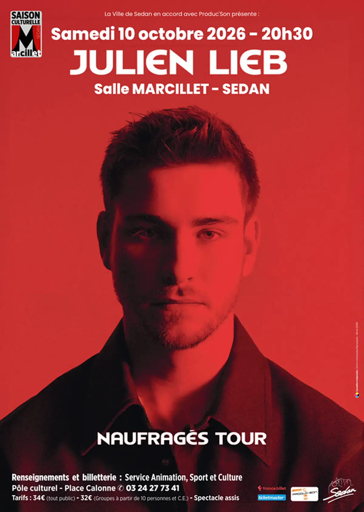 Concert Julien Lieb - “Naufragés Tour”