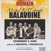 Concert Juste Humain - Michel Kat chante balavoine