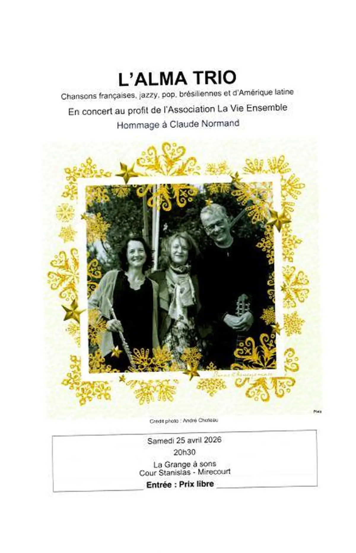 Concert L'Alma Trio