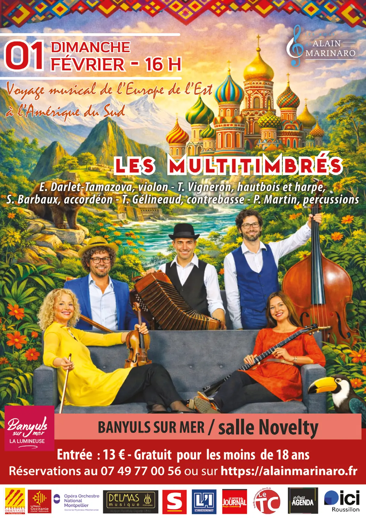 Concert L'Heure Musicale – Février