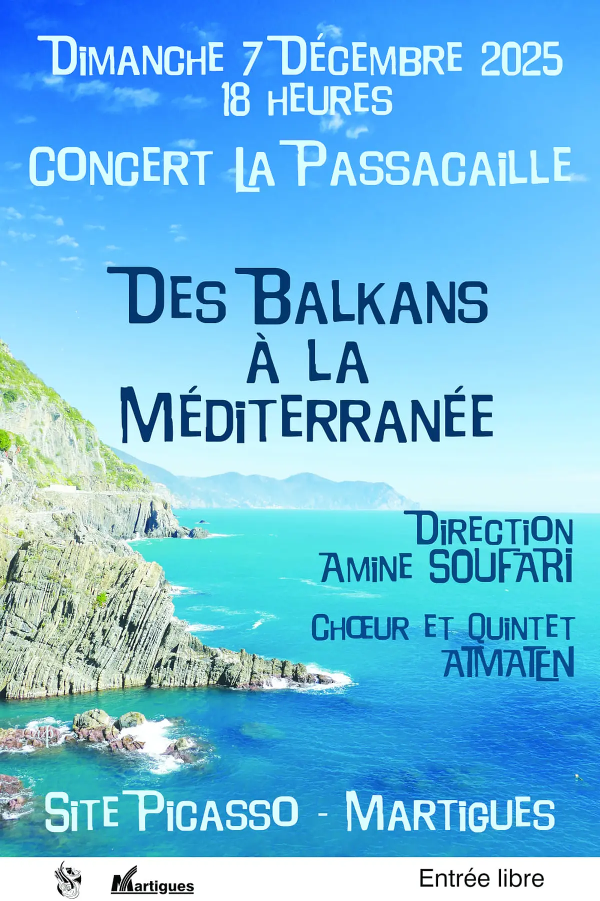 Concert la Passacaille : Des Balkans à la Méditerranée