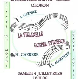 Concert La Villanelle Choeur Philia