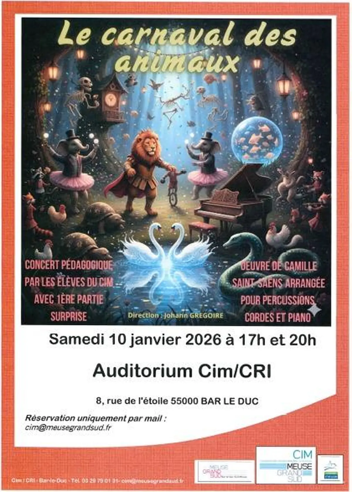 Concert - Le carnaval des animaux