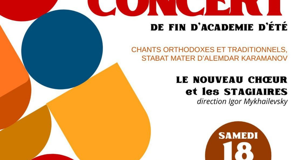 Concert le nouveau Choeur