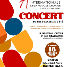 Concert le nouveau Choeur