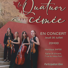 Concert - Le Quatuor cémée